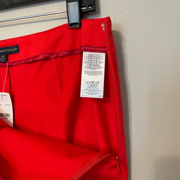 Brooks Brothers 346 Pants with Side Zipper & vented hem Sz 10 - Picture 8 of 14